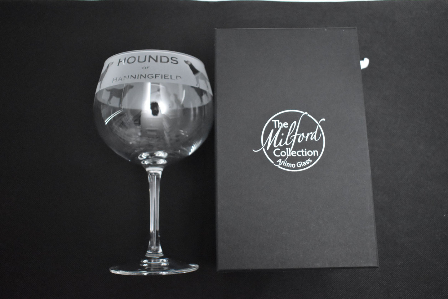 Hounds of Hanningfield Etched Glass only