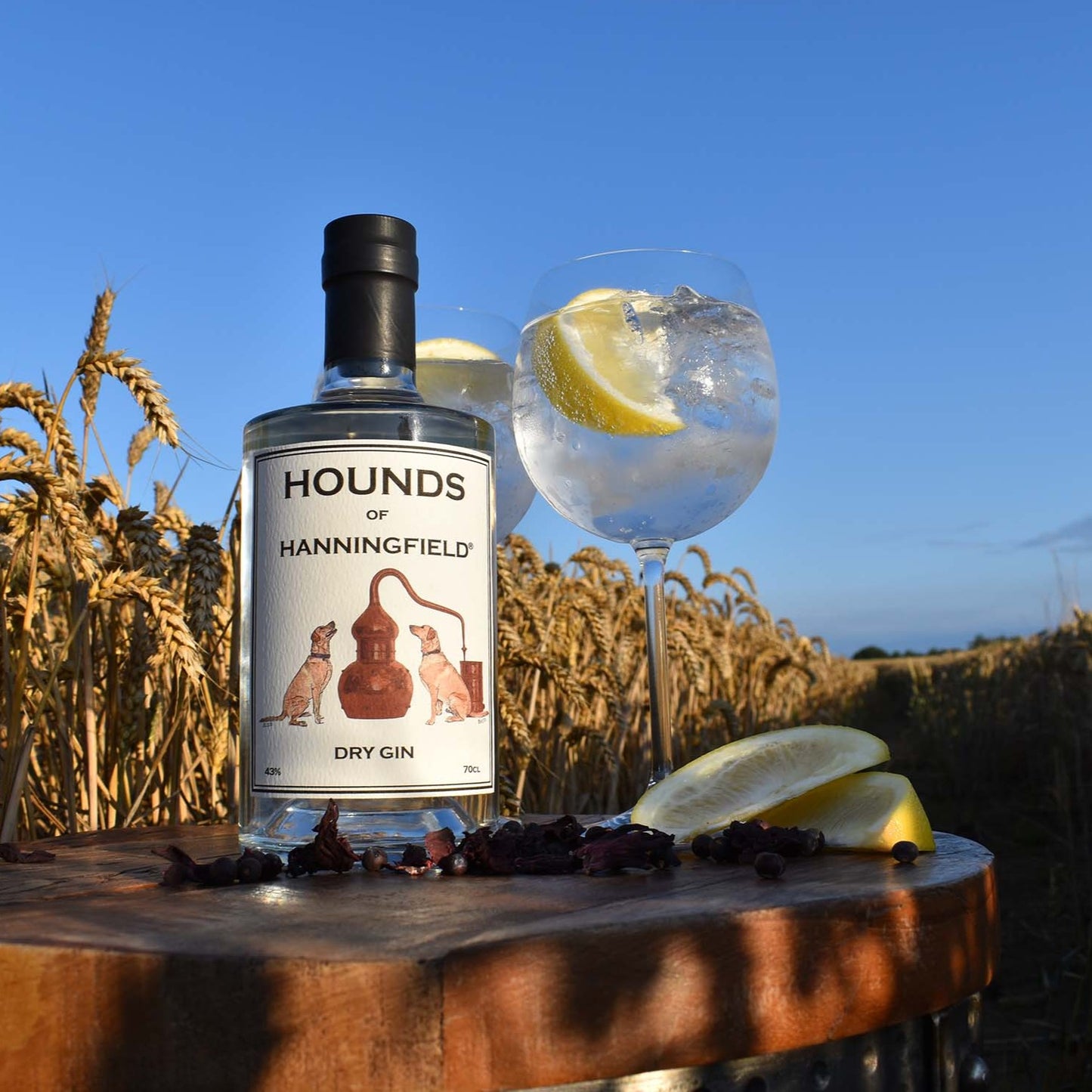 Hounds of Hanningfield Classic Gin - 70cl