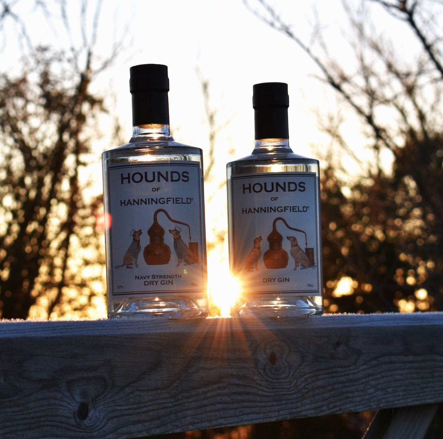 Hounds of Hanningfield Navy Strength Gin - 70cl