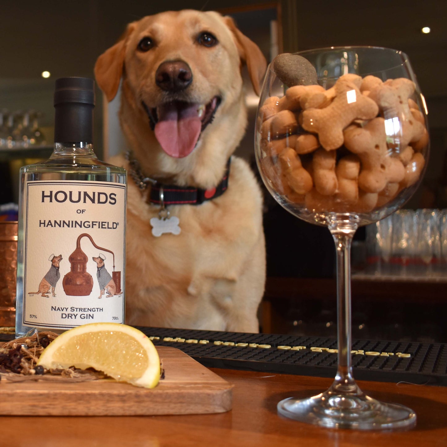Hounds of Hanningfield Navy Strength Gin - 70cl